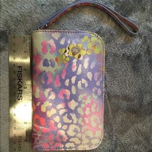 HOBO leather wristlet